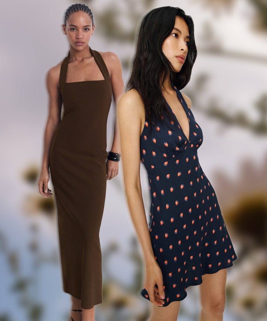 Halter Dresses Are This Summer’s Biggest Comeback Trend